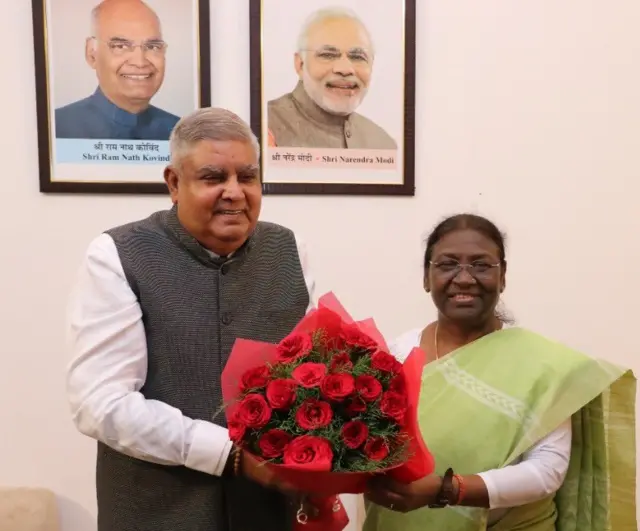 జగదీప్ ధన్కర్, ద్రౌపది ముర్ము