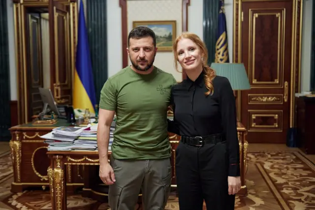 Зеленський і Честейн