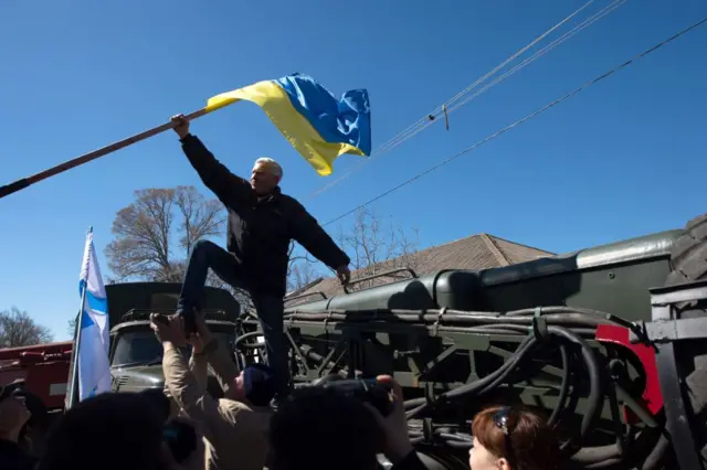 захват авиабазы Саки
