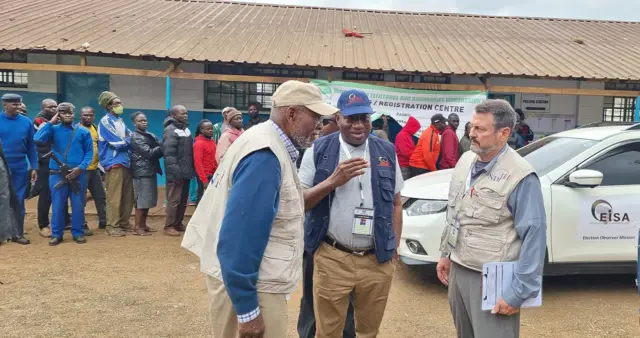 Former Nigeria President, Goodluck Jonathan dey observe Kenya election