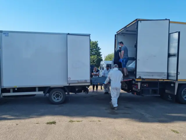 Операция по возвращению тел погибших