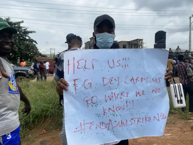 NANS protest
