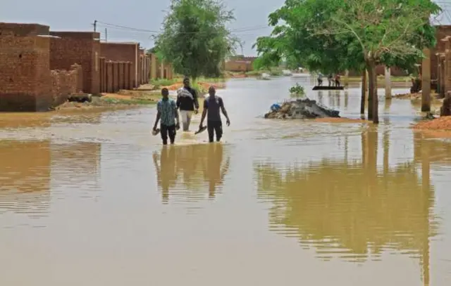 Floods have killed dozens of people and displaced thousands in Sudan