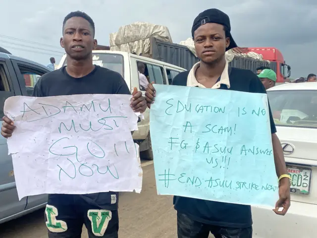 NANS protest