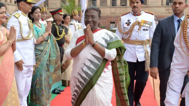 భారత రాష్ట్రపతి ద్రౌపది ముర్ము