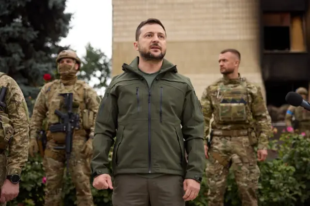 Зеленський в Ізюмі