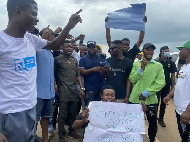 NANS protest