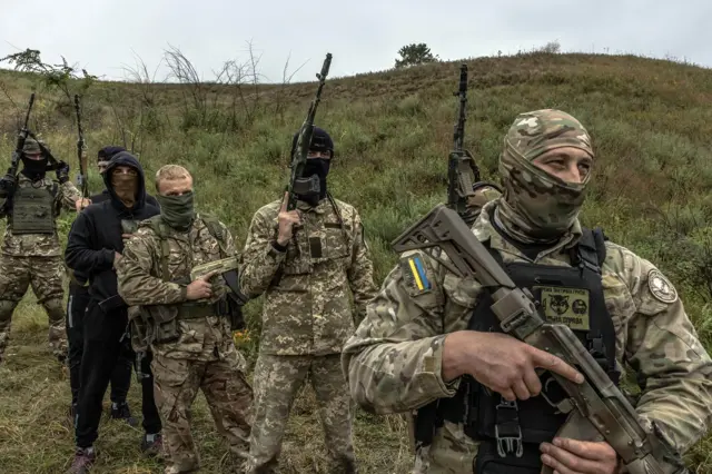 Украинские военные