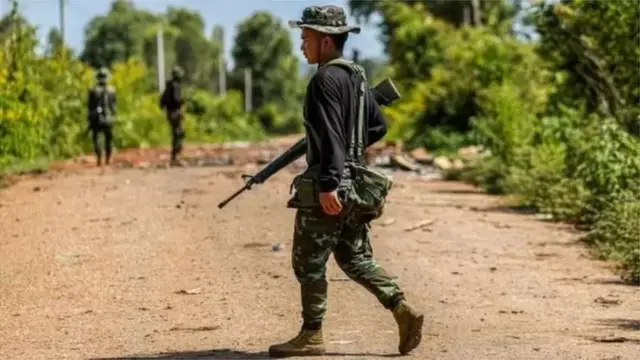 म्यांमार के सैनिक