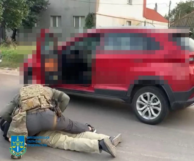 Момент задержания подозреваемого