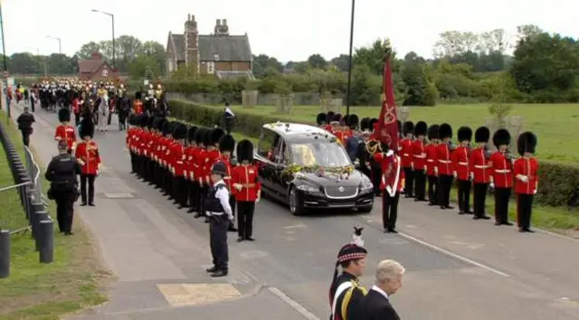 英國女王靈車