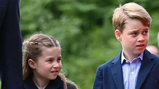 Prince George and Princess Charlotte