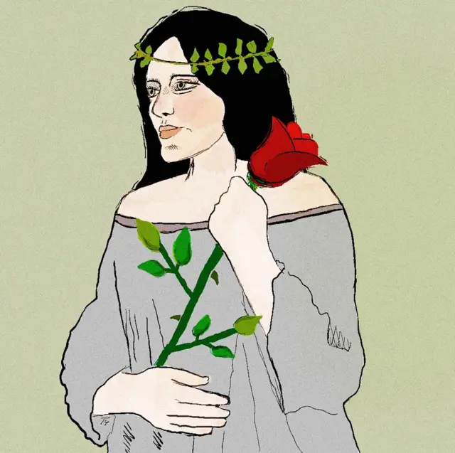 مهسا امینی،‌ طرح از غزل عبداللهی دختر عالیه مطلب‌زاده