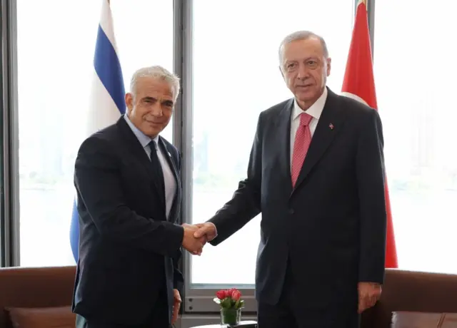 لابيد وأردوغان