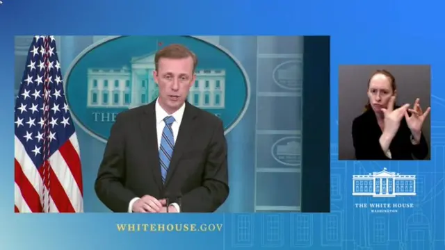 వైట్హౌస్ నేషనల్ సెక్యూరిటీ అడ్వైజర్ జేక్ సల్లీవాన్