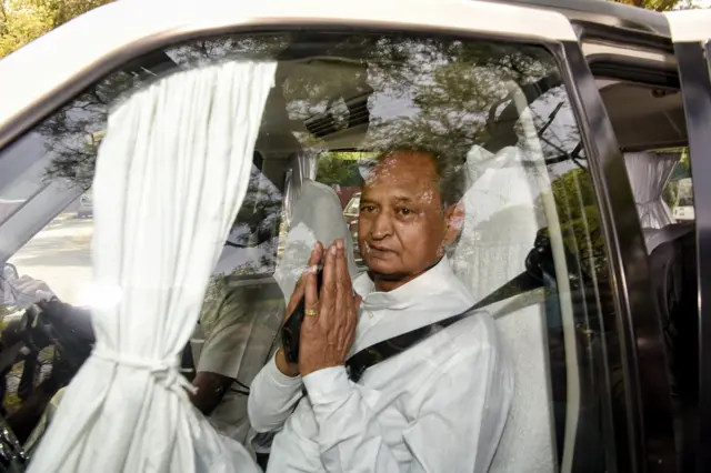 राजस्थान के मुख्यमंत्री अशोक गहलोत