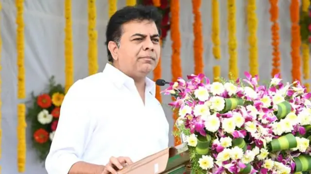 తెలంగాణ ఐటీశాఖ మంత్రి కేటీఆర్