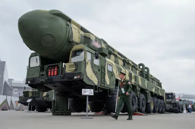 Российская баллистическая ракета