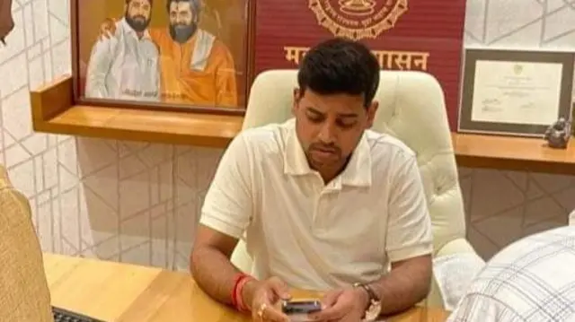 महाराष्ट्र के मुख्यमंत्री एकनाथ शिंदे के बेटे श्रीकांत शिंदे
