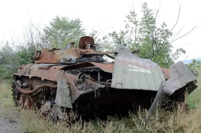підбитий російський танк