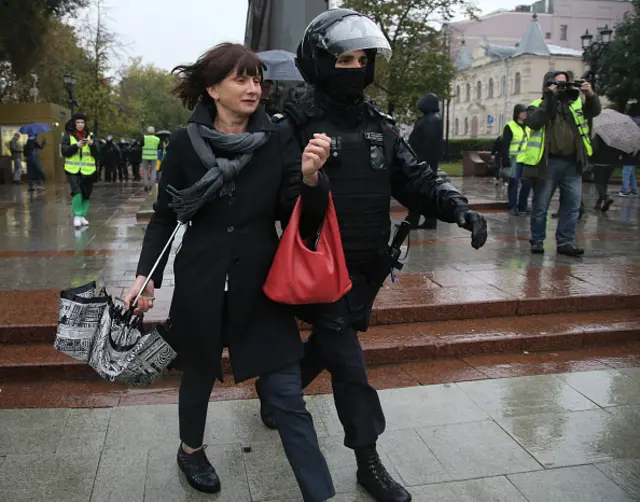 протести в Росії