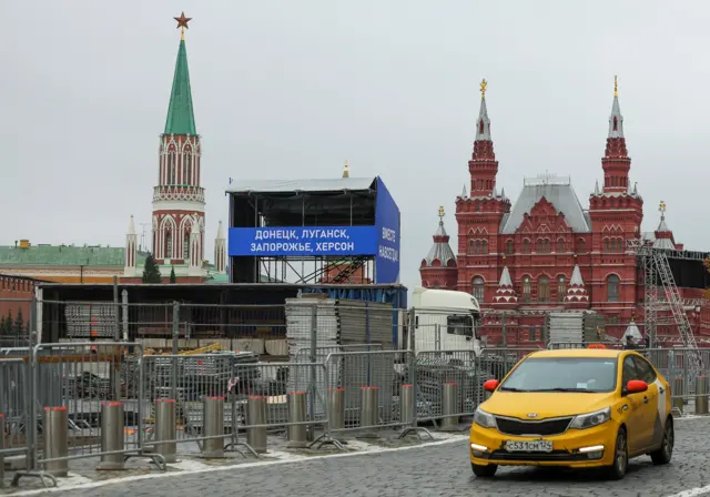 Сцена на Красной площади