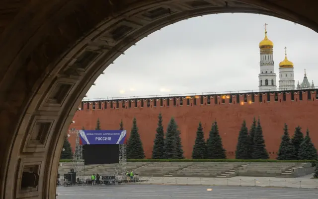 Сцена на Красной площади
