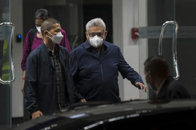 पूर्व राष्ट्रपति गोटाबाया राजपक्षे