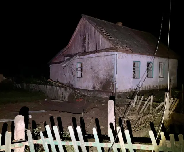 Последствия ударов по Днепропетровской области