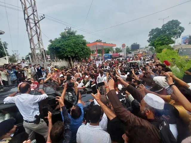 गुलाम नबी आज़ाद की रैली