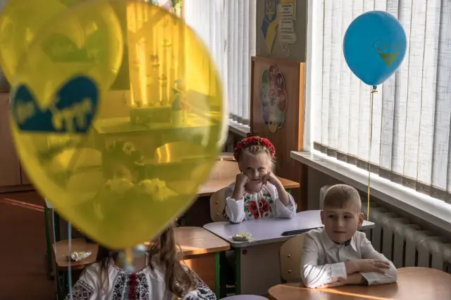 первый сентября в Буче
