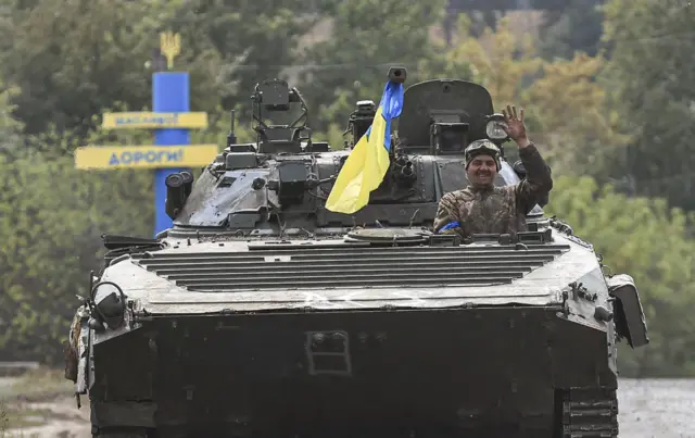 Украинские войска в Харьковской области