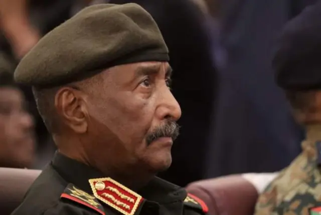 Militariga Sudan Gen Abdel Fattah al-Burhan iyo Madaxweynaha Koonfurta Sudan