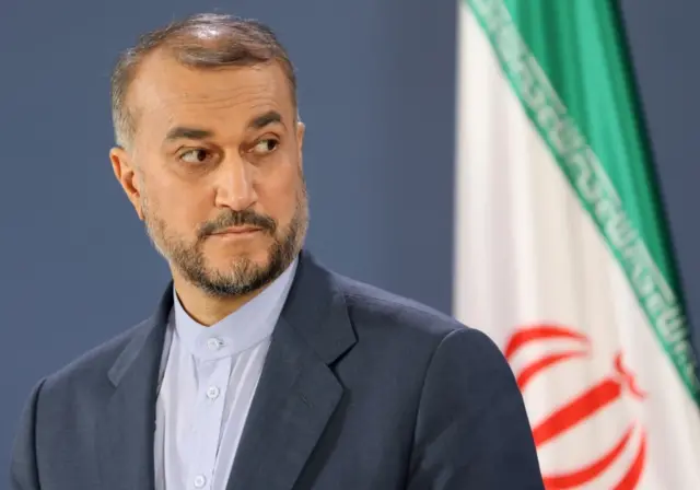وزير الخارجية الإيراني، حسين أمير عبد اللهيان