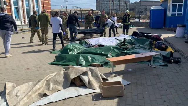 Удар по вокзалу в Краматорске летом 2022 года - один из самых кровавых эпизодов войны