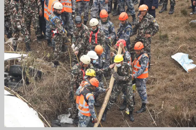 उद्धारमा सक्रिय सुरक्षाकर्मीहरू