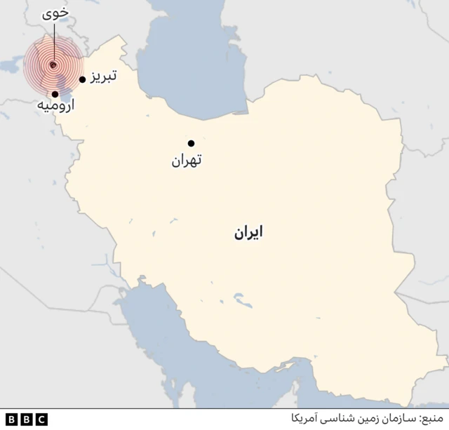 زلزله درایران