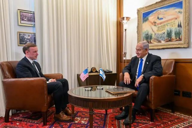 سوليفان مع نتنياهو