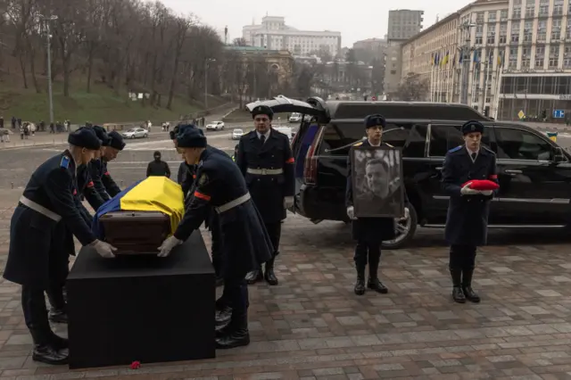 прощание с погибшими в Броварах