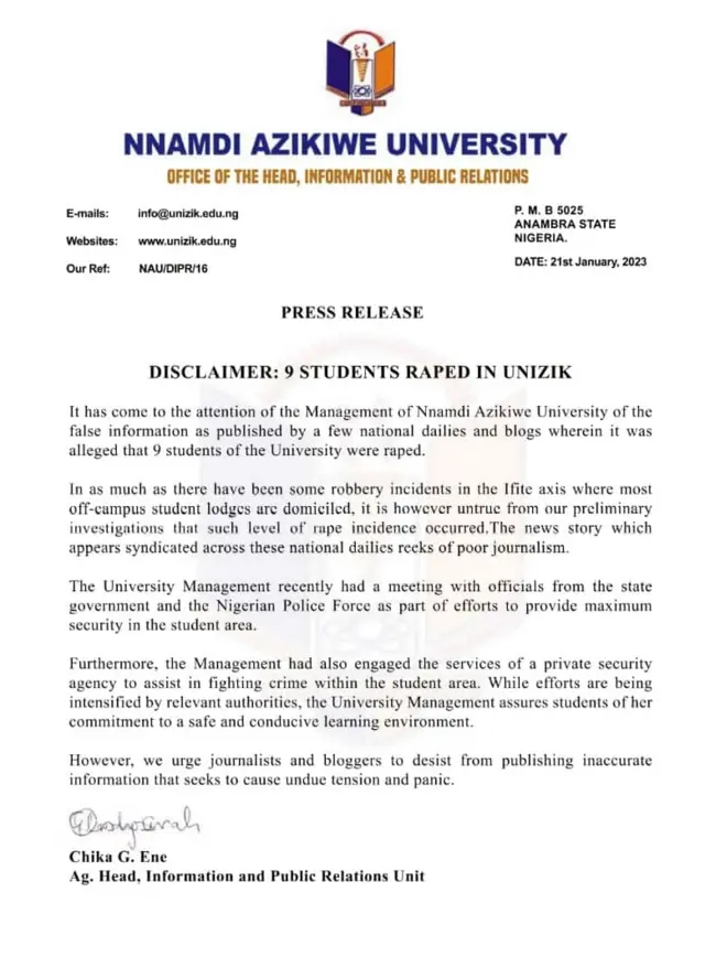 Unizik
