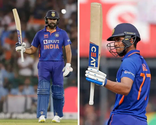 रोहित शर्मा और शुभमन गिल