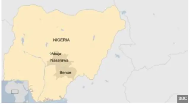 Mapụ Nasarawa na Benue