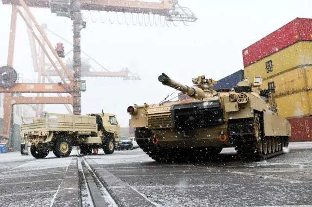Танк M1A2 Abrams в Польше