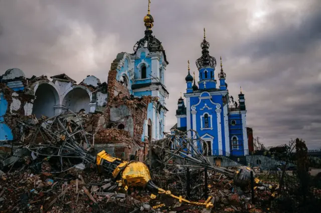 церковь в селе Богородичное, Донецкая область