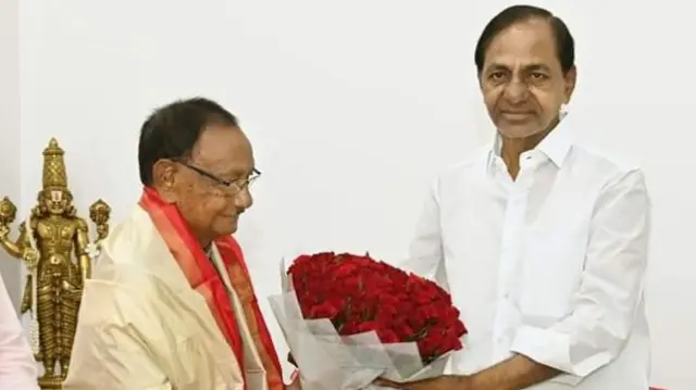 కేసీఆర్‌తో గిరిధర్ గమాంగ్