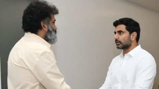 నారా లోకేశ్తో నందమూరి తారకరత్న