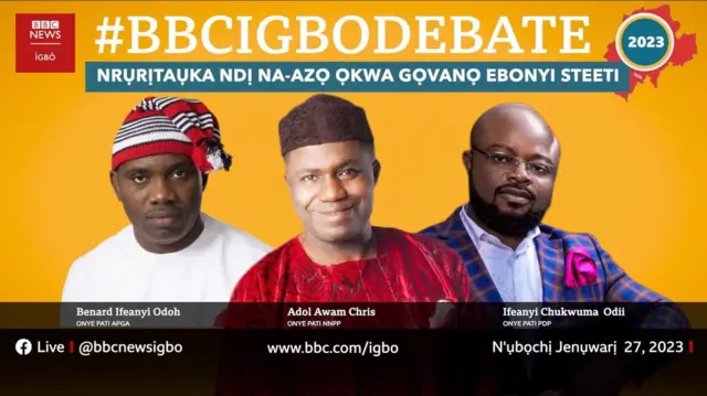 Ndị na-azọ ọkwa Gọvanọ Ebonyi Steeti