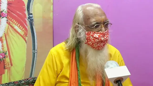 राम जन्मभूमि मंदिर के मुख्य पुजारी सत्येंद्र दास