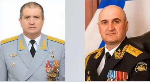 Генерал-полковник Сергей Кобалыш и адмирал Игорь Осипов