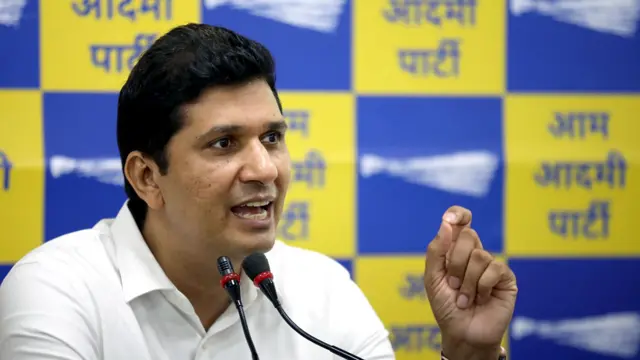 आम आदमी पार्टी के शीर्ष नेता सौरभ भारद्वाज